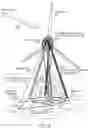 Fig. 03 - SHALLOW DRAFT, WIDE-BASE FLOATING WIND TURBINE WITHOUT NACELLE