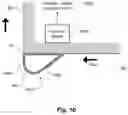 Fig. 10 - Device for increasing flow capacity of a fluid channel