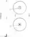 Fig. 03 - Lighting apparatus having an optic with a centered light source and an off-center light source
