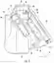 Fig. 10 - Drive structure for moving an articulated control panel on a cooking appliance