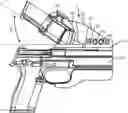 Fig. 01 - Adjustable position magazine carrier