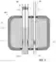 Fig. 10 - Sensing element for use with media-preserving storage and calibration chamber