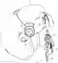 Fig. 01 - Helmet display system comprising a removable helmet-mounted display compatible with the use of binoculars