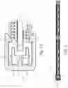 Fig. 07 - Buckle ring device for memory slot