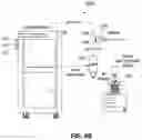 Fig. 08 - Electron microscope sample holder fluid handling with independent pressure and flow control