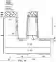 Fig. 08 - Deep trench isolation with segmented deep trench