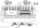 Fig. 40 - Logic drive based on chip scale package comprising standardized commodity programmable logic IC chip and memory IC chip