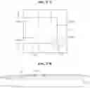 Fig. 23 - Light emitting diode stack including hydrophilic material layer