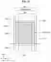 Fig. 22 - Display device having bank with main opening and sub-openings