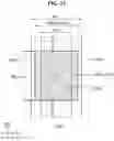 Fig. 24 - Display device having bank with main opening and sub-openings
