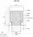 Fig. 26 - Display device having bank with main opening and sub-openings
