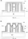 Fig. 11 - Structures of gate contact formation for vertical transistors