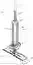 Fig. 01 - MOP HEAD AND SELF-WRINGING MOP APPARATUS AND ASSEMBLY AND METHOD OF WRINGING A MOP