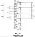 Fig. 11 - Rotationally balanced slot pattern for flexible shafts