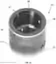 Fig. 10 - Zygomatic implant with partially interrupted threaded portion