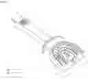 Fig. 16 - Oral cavity cleaner including suction pipe