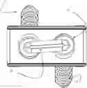 Fig. 01 - Intervertebral internal screw guide and fixation apparatus including screw lock