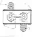 Fig. 02 - Intervertebral internal screw guide and fixation apparatus including screw lock