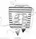 Fig. 05 - Intervertebral internal screw guide and fixation apparatus including screw lock