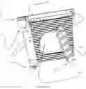 Fig. 08 - Intervertebral internal screw guide and fixation apparatus including screw lock