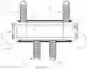 Fig. 13 - Intervertebral internal screw guide and fixation apparatus including screw lock