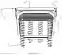 Fig. 14 - Intervertebral internal screw guide and fixation apparatus including screw lock