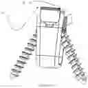 Fig. 15 - Intervertebral internal screw guide and fixation apparatus including screw lock