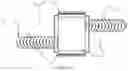 Fig. 18 - Intervertebral internal screw guide and fixation apparatus including screw lock