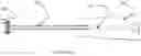 Fig. 32 - Intervertebral internal screw guide and fixation apparatus including screw lock