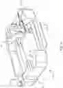Fig. 12 - Dual wedge expandable implant, system and method of use