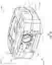 Fig. 03 - Dual wedge expandable implant with eyelets, system, and method of use