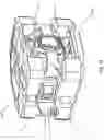 Fig. 18 - Dual wedge expandable implant with eyelets, system, and method of use