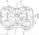 Fig. 48 - Dual wedge expandable implant with eyelets, system, and method of use
