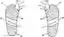 Fig. 01 - Pair of supportive socks for disorders caused by foot deformities