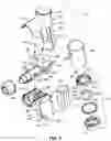 Fig. 04 - Motor and piston assembly for percussive massage device