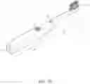 Fig. 10 - Light irradiating toothbrush having multiple light sources arranged in alternation