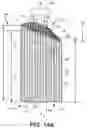 Fig. 16 - Particle separator filter with an axially extending flow face