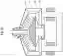 Fig. 04 - Magnetically suspended and rotated separator