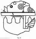 Fig. 04 - Machine for the removal of waste from work benches of work machines