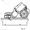 Fig. 06 - Machine for the removal of waste from work benches of work machines