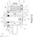 Fig. 13 - Trunnion mounted blade guide