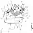Fig. 24 - Trunnion mounted blade guide
