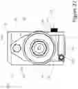 Fig. 28 - Trunnion mounted blade guide