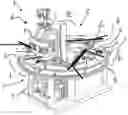 Fig. 01 - OVERMOLDING DEVICE HAVING A TURNTABLE AND A CLOSING SIDE DIVIDED INTO THREE PARTS