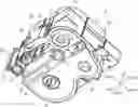Fig. 01 - Cassette including pressure portion for switching rotation speed of platen roller upon attachment of cassette to printing device