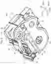 Fig. 10 - Cassette including pressure portion for switching rotation speed of platen roller upon attachment of cassette to printing device