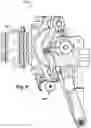 Fig. 10 - Self-propelled sprayer suspension travel reduction mechanism