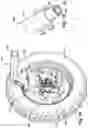 Fig. 16 - Self-propelled sprayer suspension travel reduction mechanism