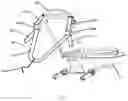 Fig. 12 - Tether assembly and child safety seat