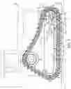 Fig. 02 - Roller frame assembly in ground-engaging track system having anti-backbending rollers and method